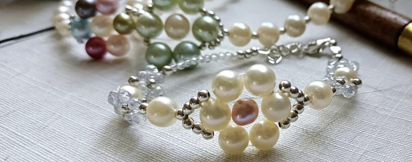 Perlen-Schmuck ist im Trend